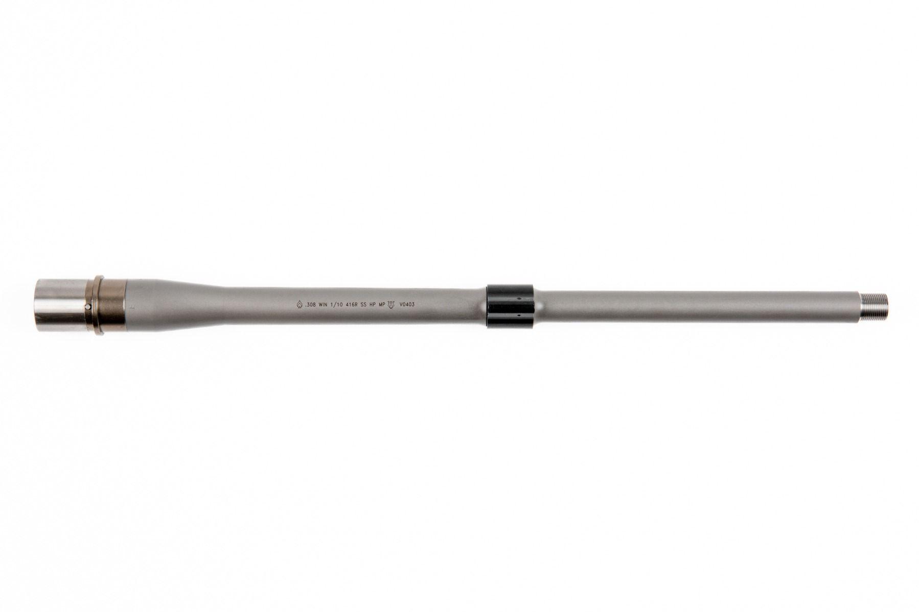 18" .308 BA Hanson Profile Midlength (.875") AR 308 Barrel w/ Lo Pro, Premium Series