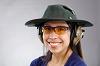 The Kogan! Olive 7 5/8" (61cm) Hearing Protection Hat