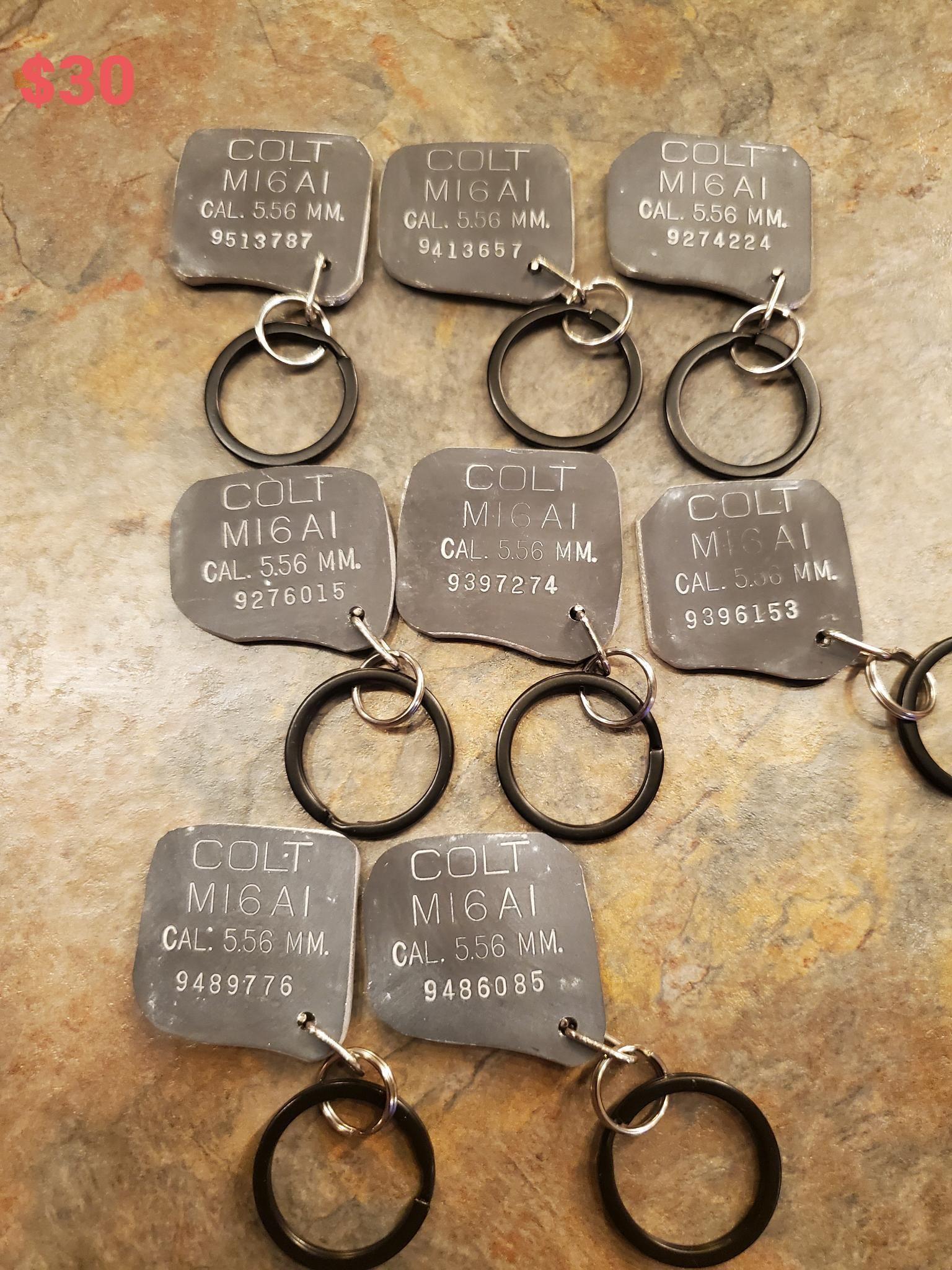 Colt M16A1 Keychain, Small