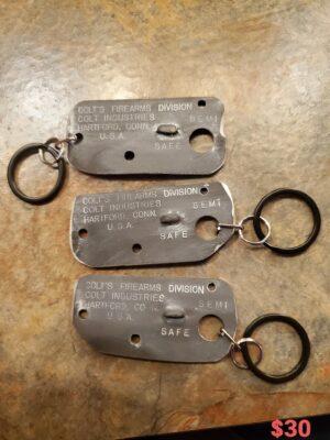 Colt M16A1 Keychain Sideplate, Small