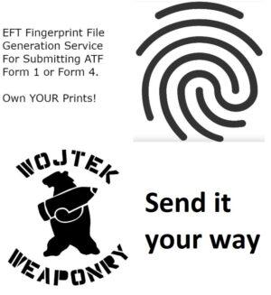 DIY ONE WAY ATF Fingerprint Kit for EFT File Generation