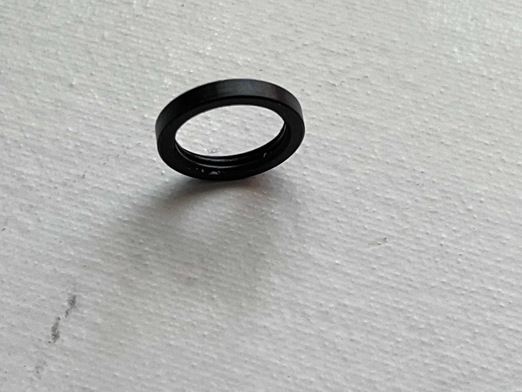 .100" Tall 1/2-28 Barrel Thread Spacer