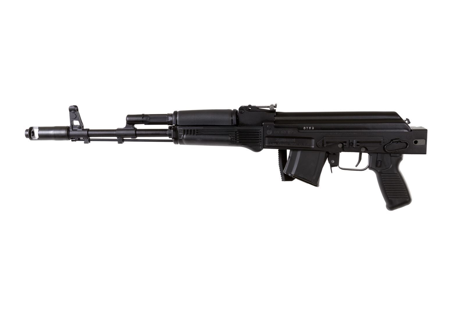 Arsenal SAM7SF 7.62x39mm Semi-Auto AK-47 Rifle with Aluminum Side-folding Buttstock Black Furniture - Image 3