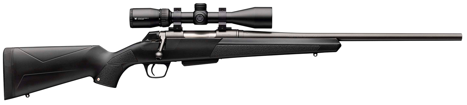 Winchester Guns 535737289 XPR Compact Scope Combo 6.5 Creedmoor 3+1 Cap 20" Gray Perma-Cote Rec/Barrel Matte Black Stock Right Hand with MOA Trigger System Includes Vortex Crossfire II 3-9x40mm Scope