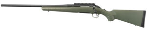 Ruger 26916 American Predator  Full Size 243 Win 4+1 22" Matte Black Threaded Barrel, Matte Black Steel Receiver w/Picatinny Rail, Fixed Moss Green Synthetic Stock, Left Hand
