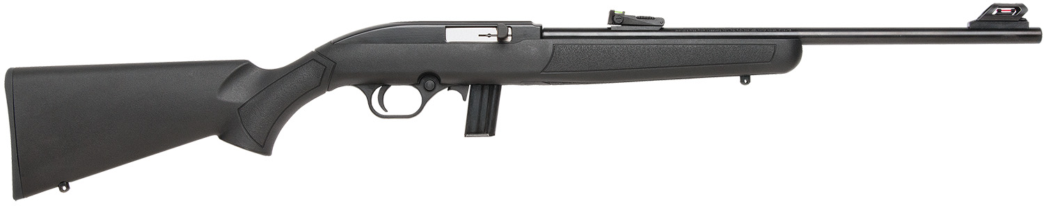 Mossberg 37071 702 Plinkster Bantam Youth 22 LR 10+1 18" Blued Steel Barrel, Blued 3/8" Dovetail Receiver, Black Fixed Synthetic Stock, Right Hand