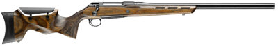 Sauer S1FA65C 100 Fieldshoot 6.5 Creedmoor Caliber with 5+1 Capacity, 24" Barrel, Matte Blued Metal Finish & Oil Wood Fixed with Adjustable Cheek Piece Stock Right Hand (Full Size)