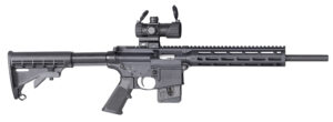 Smith & Wesson 12724 M&P15-22 Sport OR *CT, MA, MD, NJ Compliant 22 LR 16.50" 10+1 Black Fixed Black Synthetic Stock Black Polymer Grip Right Hand S&W M&P Red/Green Dot