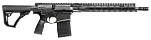 Daniel Defense 0215707258047 DD5 V3 7.62x51mm NATO 16" 20+1 Black Hard Coat Anodized Black Phosphate 6 Position w/SoftTouch Overmolding Stock Black Polymer Grip