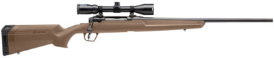 Savage Arms 57175 Axis II XP Full Size 6.5 Creedmoor 4+1 22" Matte Black Button-Rifled Barrel, Matte Black Carbon Steel Receiver, Flat Dark Earth Synthetic Stock, Bushnell Banner 3-9x40mm, Right Hand