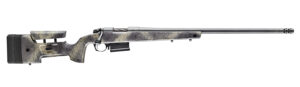 Bergara Rifles B14LM361 B-14 Wilderness HMR 300 Win Mag 5+1 26" Threaded, Sniper Gray Cerakote Barrel/Rec, Adj. SoftTouch Woodland Camo Stock with Mini-Chassis, Omni Muzzle Brake