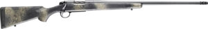 Bergara Rifles B14LM507 B-14 Wilderness Ridge 7mm Rem Mag 3+1 24" Threaded, Sniper Gray Cerakote Barrel/Rec, SoftTouch Woodland Camo Synthetic Stock, Omni Muzzle Brake