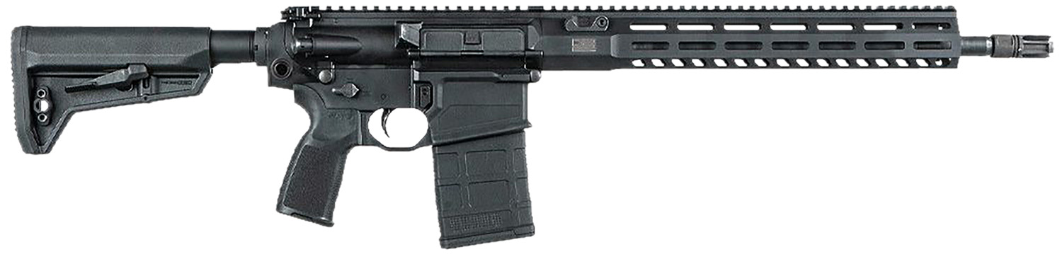 Sig Sauer R716I16BTRD 716i Tread 7.62x51mm NATO 20+1 16",  Black Hard Coat Anodized Metal Finish, Black Adjustable Telescopic Stock, Black Polymer Grip