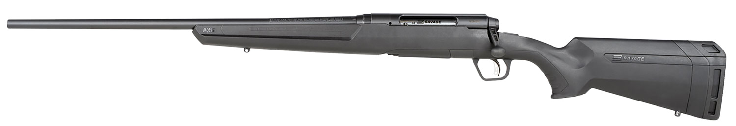 Savage Arms 57518 Axis II  Full Size 7mm-08 Rem 4+1 22" Matte Black Sporter Barrel, Matte Black Carbon Steel Receiver Drilled & Tapped, Matte Black Fixed Synthetic Stock, Left Hand