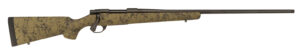 Howa HHS45533 M1500 HS Precision 6.5 PRC 3+1 24" Threaded Barrel, Black Steel Receiver, Green w/Black Webbing HS Precision Synthetic Stock