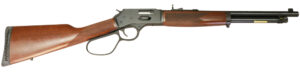 Henry H012GR Big Boy Carbine Side Gate Full Size 44 Mag 7+1 16.50" Blued Steel Barrel, Blued Steel Receiver, American Walnut Wood Stock Right Hand