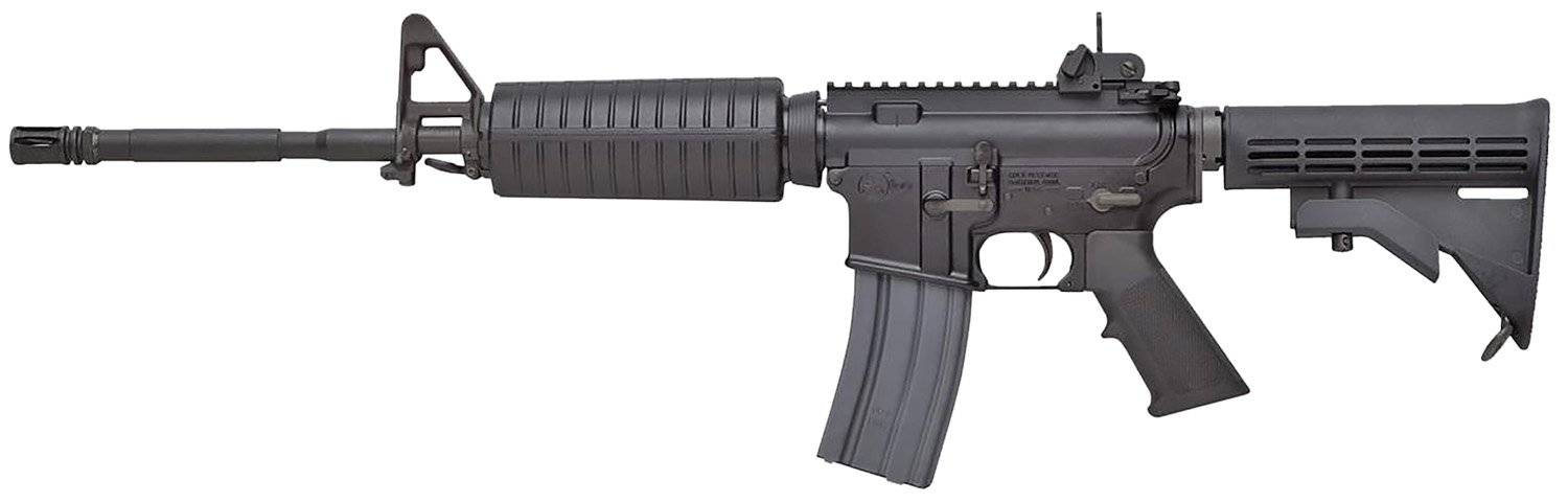 Colt Mfg CR6920 M4 Carbine 5.56x45mm NATO 30+1 16.10" Barrel, Black Rec/Barrel, A2 Flash Hider, Black 4 Position Collapsible Stock, Black Polymer Grip