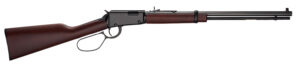 Henry H001TML Frontier Large Loop Full Size 22 WMR 12+1 20.50" Blued Octagon Barrel Black Steel Receiver American Walnut Right Hand