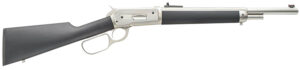 Chiappa Firearms 920355 1886 Kodiak 45-70 Gov 4+1, 18.50" Barrel, Steel Barrel/ Receiver w/ Matte Chrome Coating, Black Rubber Coated Walnut Stock, Right Hand