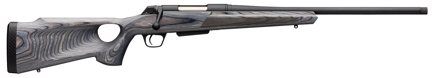 Winchester Guns 535727296 XPR Thumbhole Varmint SR 350 Legend 4+1 Cap 24" TB Blued Perma-Cote Rec Matte Black Laminate Fixed Thumbhole Stock Right Hand with MOA Trigger System (Full Size) No Sights