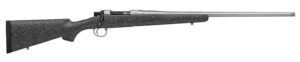 Nosler 40621 M21  28 Nosler 3+1 24" Barrel, Stainless Steel Nitride Metal Finish, Gray Speckled Black All-Weather Epoxy Stock