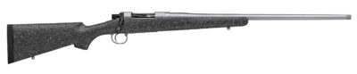 Nosler 40821 M21  300 Win Mag 3+1 24" Barrel, Stainless Steel Nitride Metal Finish, Gray Speckled Black All-Weather Epoxy Stock