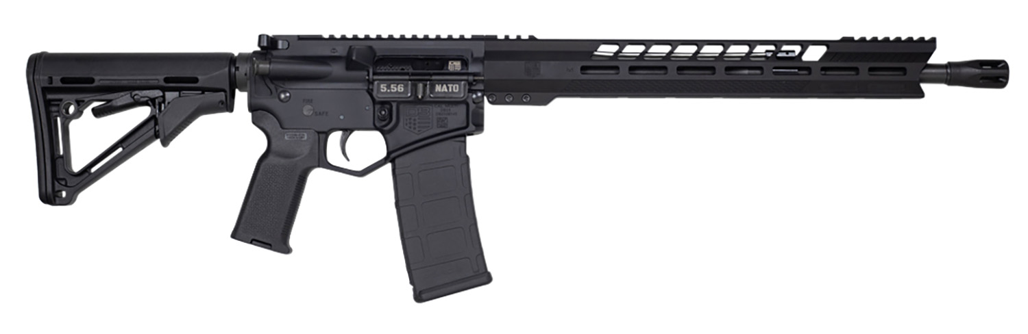 Diamondback DB1731K001 DB15  5.56x45mm 30+1 16" Nitride Treated Steel Barrel w/CNC DBSB-IV Flash Hider, A3 Flattop Upper/Diamondback Black Gold Lower, 15" M-LOK Handguard, Magpul CTR Stock & K2 Grip