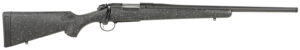 Bergara Rifles B14LM501C B-14 Ridge 300 Win Mag 3+1 24" Graphite Black Cerakote Barrel, Graphite Black Cerakote Steel Receiver, Gray Speckled Black Fixed American Style Stock, Right Hand