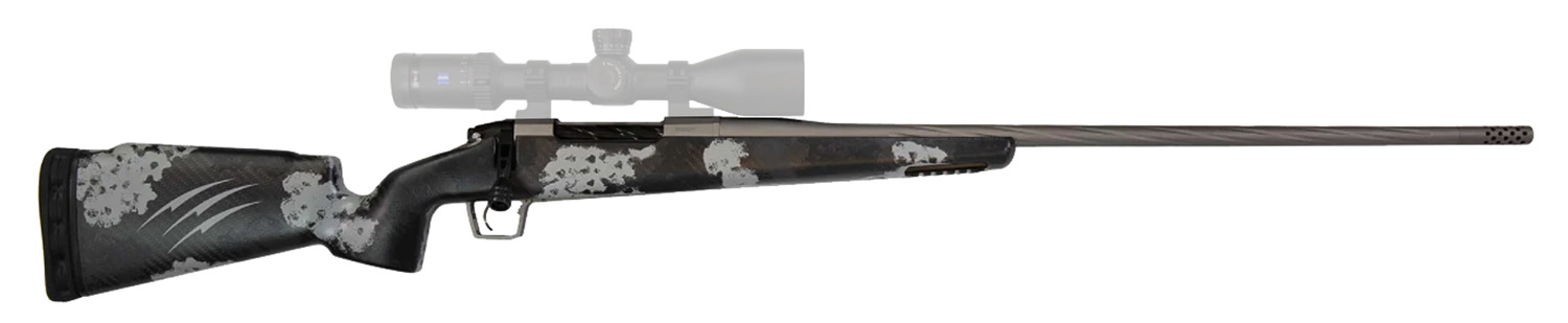 Fierce Firearms LRR65CMTPV4 Twisted Rival LR 6.5 Creedmoor 4+1 24" Tungsten Gray Cerakote Twisted Match Grade Barrel Tungsten Gray Cerakote Steel Phantom Camo Fixed Fierce Tech C3 Stock Right Hand