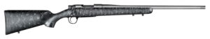 Christensen Arms CA10280H13211 Mesa  6.5 Creedmoor 4+1 22" Threaded Barrel, Tungsten Gray Cerakote, Black with Gray Webbing Stock