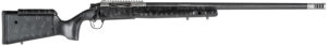Christensen Arms 8010700100 ELR  6.5 PRC 3+1 26" Target Profile Carbon Fiber Barrel, Black Nitride Finish, Black with Gray Webbing Stock