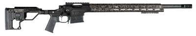 Christensen Arms 8010301900 Modern Precision  6mm Creedmoor 24" Threaded Carbon Fiber Barrel 5+1, Black Nitride Finish, Black Anodized with Folding Stock, Polymer Grip