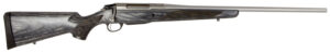 Tikka JRTXG318 T3x  270 Win 3+1 22.40" Barrel, Stainless Steel Metal Finish, Oiled Gray Laminate Stock
