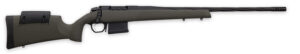 Weatherby 3WRXP270NR6B 307 Range XP 270 Win 5+1 24" Fluted Barrel, Black Barrel/Rec, OD Green Synthetic Stock with Adj. Cheek Rest, Accubrake Muzzle Brake, TriggerTech Trigger