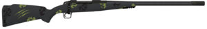 Fierce Firearms TROG300WIN22BF CT Rogue  300 Win Mag 3+1 22" Carbon Fiber Barrel, Black Cerakote Titanium Rec, Forest Camo Rogue Stock