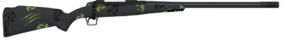 Fierce Firearms TROG300WIN22BF CT Rogue  300 Win Mag 3+1 22" Carbon Fiber Barrel, Black Cerakote Titanium Rec, Forest Camo Rogue Stock