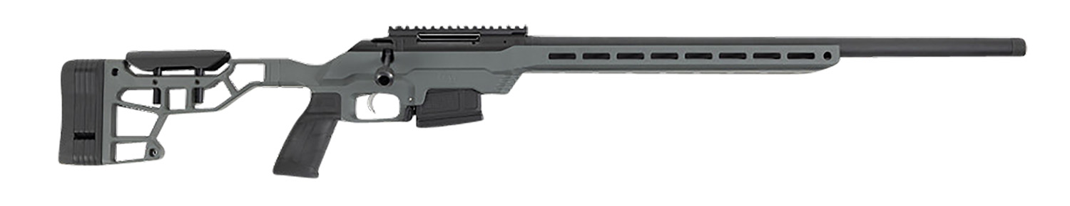 Colt Mfg CBXHV24CGA308 CBX Precision 308 Win 5+1 24", Black Nitride Barrel/Rec, Platinum Gray Aluminum Chassis with Adjustable Cheek Piece & ARCA Rail, Pistol Grip