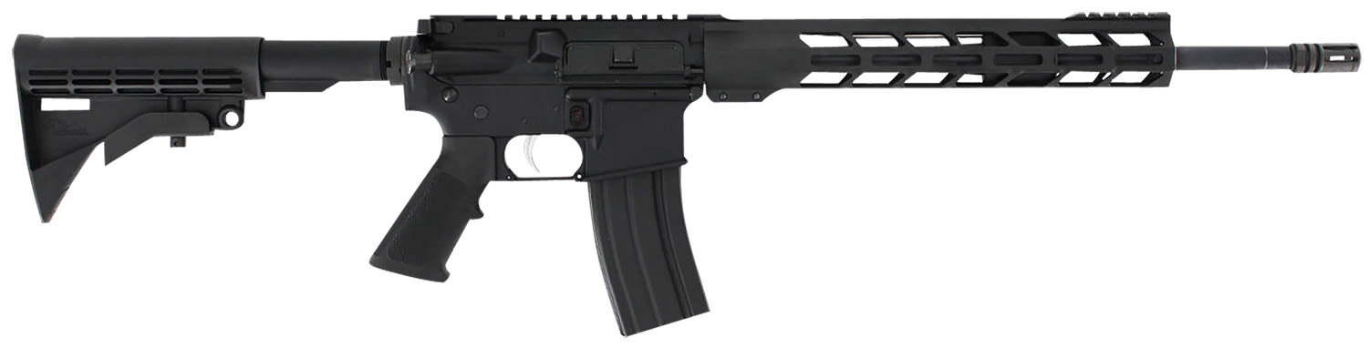 Anderson B2K869A020 AM-15 Utility 5.56x45mm NATO 30+1 16", Black, 12" M-Lok, A2 Grip, Carbine Stock, Flash Hider