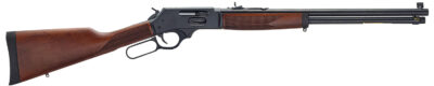 Henry H009G-360BH Side Gate  Full Size 360 Buckhammer 5+1 20" Blued Stainless Steel Barrel, Blued Drilled & Tapped Stainless Steel Receiver, Fixed American Walnut Stock, Right Hand