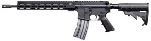 Bushmaster 0010017BLK QRC II 5.56x45mm NATO 30+1 16", Black, Collapsible Carbine Stock, A2 Grip, 14" M-LOK Handgaurd