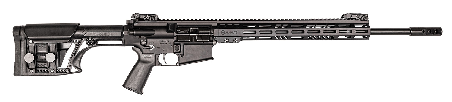 ArmaLite AR-10 Tactical 6.5 Creedmoor 20+1 22", Black, Muzzle Brake, 15" M-LOK Handgaurd, Luth-AR MBA-1 Stock, Magpul MOE+ Grip & MBUS Sights