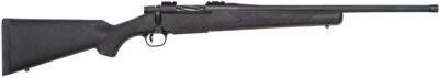 Mossberg 28175 Patriot  Full Size 400 Legend 4+1 20" Matte Blued Threaded Barrel, Matte Blued Drilled & Tapped Stainless Steel Receiver, Fixed Black Synthetic Stock, Right Hand