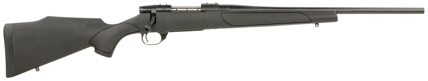 Weatherby VTX350NR0O Vanguard Obsidian Full Size 350 Legend 5+1 20" Blued #2 Contour Barrel, Blued Drilled & Tapped Steel Receiver, Black Monte Carlo Synthetic Stock
