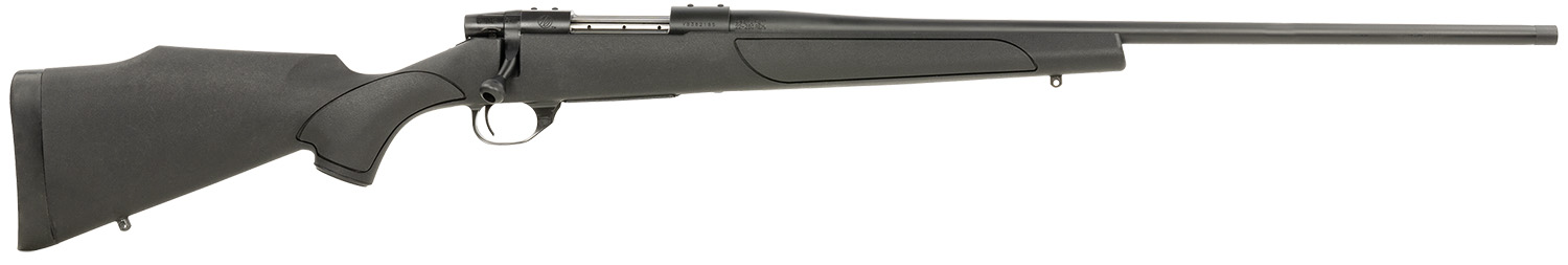 Weatherby VTX65CMR2T Vanguard Obsidian Full Size 6.5 Creedmoor 4+1 22" Blued #2 Contour Threaded Barrel, Blued Drilled & Tapped Steel Receiver, Black Monte Carlo Synthetic Stock
