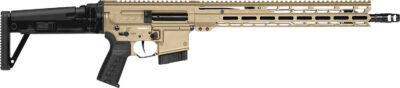 CMMG 60AA90CCT Dissent MK4 6mm ARC 10+1 (2) 16.10", Coyote Tan Rec/15" M-Lok Handguard, Side Charging Handle, Black Side Folding Stock & Zeroed Grip, Muzzle Brake, 60/90 Ambi Safety, Adj. Gas Block