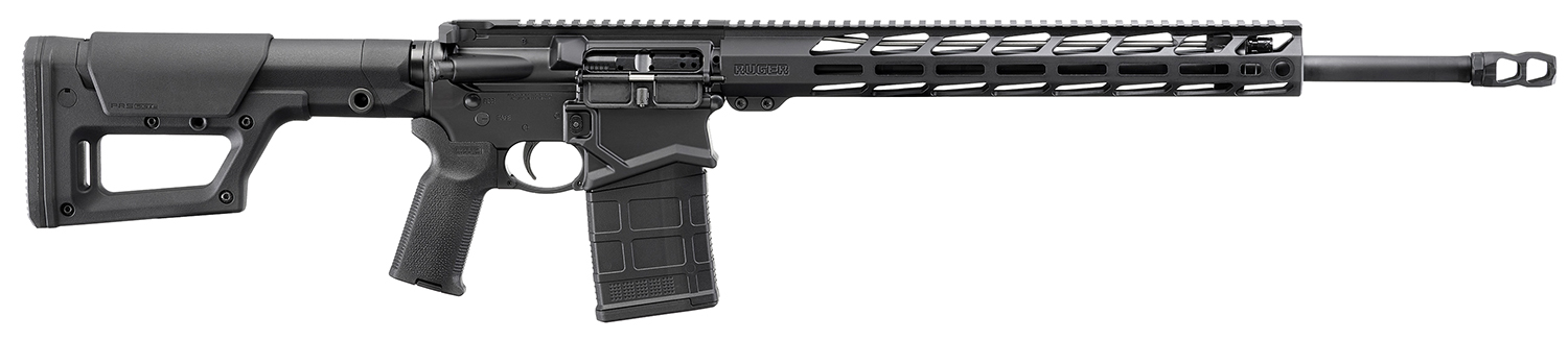 Ruger 5613 SFAR  6.5 Creedmoor 20" 20+1, Black, 15" M-Lok Handguard, Magpul PRS Lite Stock & K2 Grip, Muzzle Brake