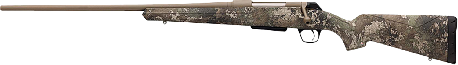 Winchester Repeating Arms 535782212 XPR Hunter Full Size 243 Win 3+1 22" Flat Dark Earth Perma-Cote Sporter Barrel, Drilled & Tapped Steel Receiver, TrueTimber Strata Fixed Synthetic Stock, Left Hand