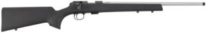 CZ-USA 02395 CZ 457 American 22 LR 5+1 20" Stainless Steel Threaded Barrel, American Style Black Synthetic Stock