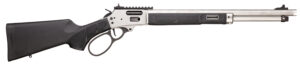 Smith & Wesson 13812 1854  44 Mag 9+1 19.25" Stainless Steel Threaded Barrel, Picatinny Rail Receiver, Fixed Black Synthetic Stock