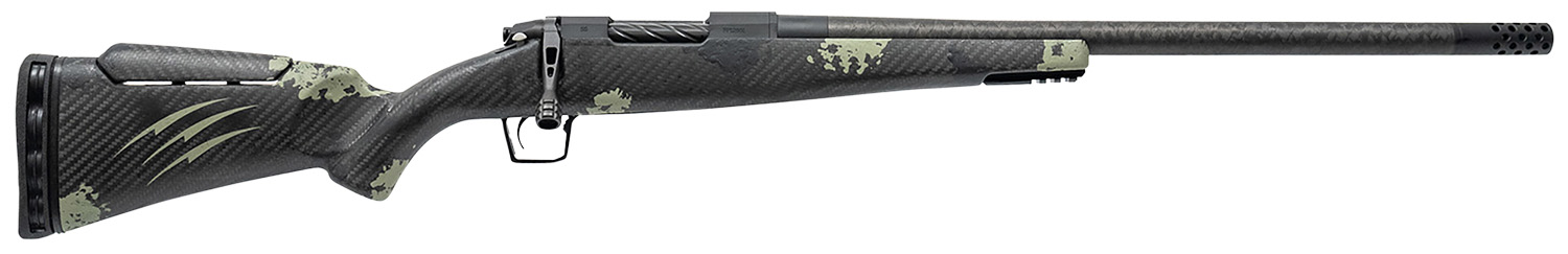 Fierce Firearms ROGM308WIN20BF Mini Rogue  308 Win 4+1 20" Hand Lapped/Match Grade Barrel, Black Cerakote Steel Receiver, Forest Camo Mini Rogue w/Adj Comb & Picatinny Rail Carbon Fiber Stock